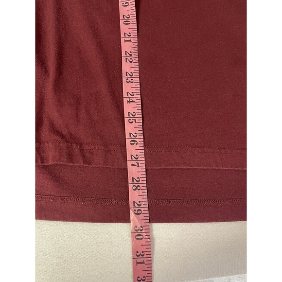 St Johns Bay Mens Cotton Short Sleeve Jersey Polo Collared Shirt Purple Sz XL - Picture 6 of 6